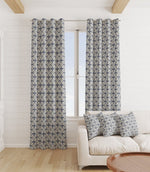 Bramble Croft Fabric / Indigo - Just Fabrics