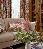 Indra Fabric / Carmine - Just Fabrics