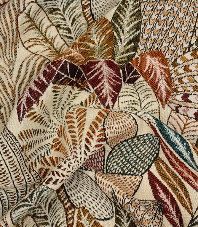 Botanique Fabric / Blanc - Just Fabrics