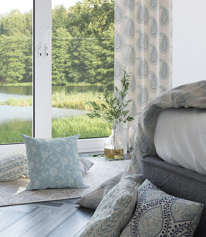 Aurelia Fabric / Azure - Just Fabrics