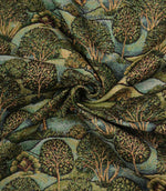 Westonbirt Tapestry Fabric / Green - Just Fabrics