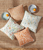 Wild Grasses Fabric / Clementine - Just Fabrics