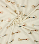 Caspian Fabric / Chalk - Just Fabrics