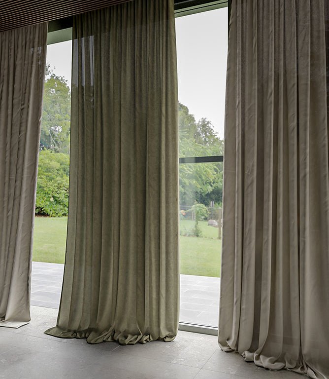 Laundered Linen Fabric / Seaspray - Just Fabrics