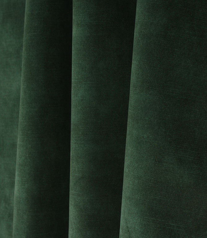 JF Vintage Velvet Fabric / Emerald - Just Fabrics