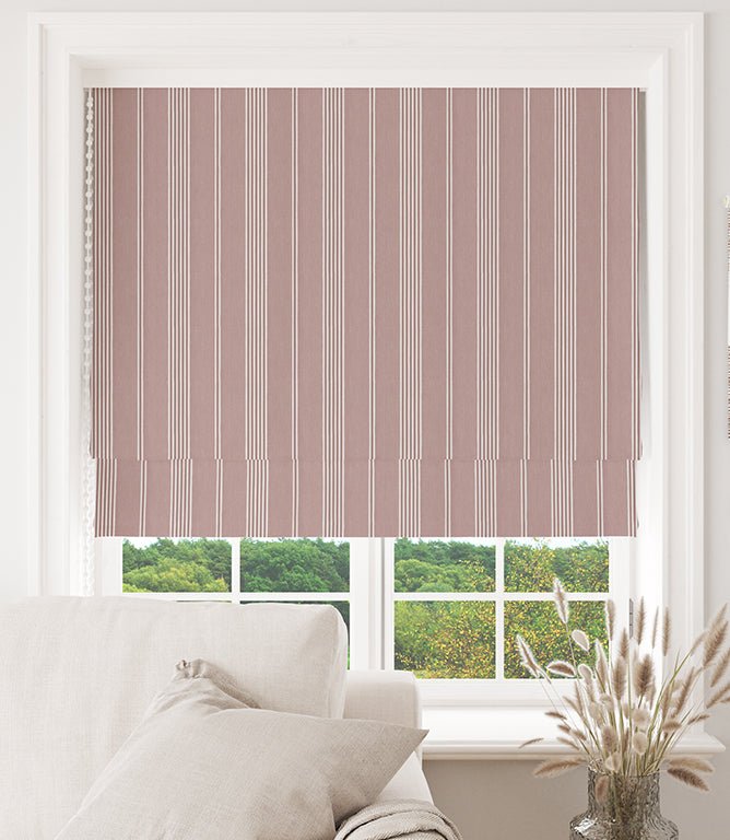 Cheltenham Stripe Fabric / Sakura - Just Fabrics