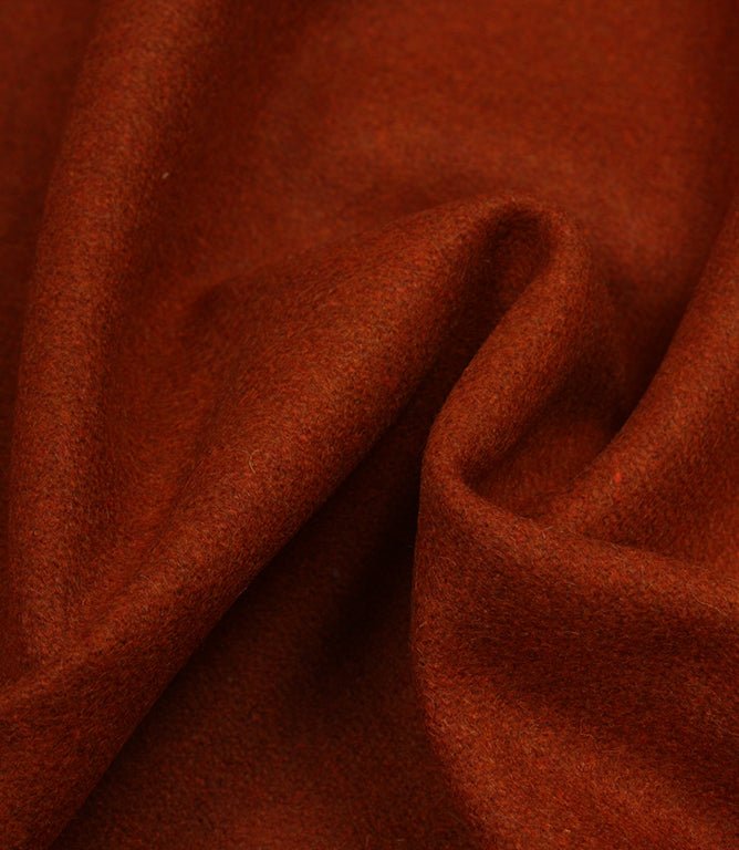 Morris Wool Fabric / Ginger - Just Fabrics