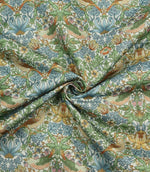 Strawberry Thief Outdoor Fabric / Blanc - Just Fabrics