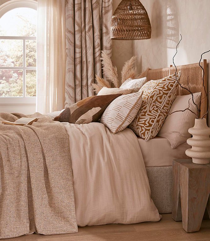 Cassiano Fabric / Ochre - Just Fabrics