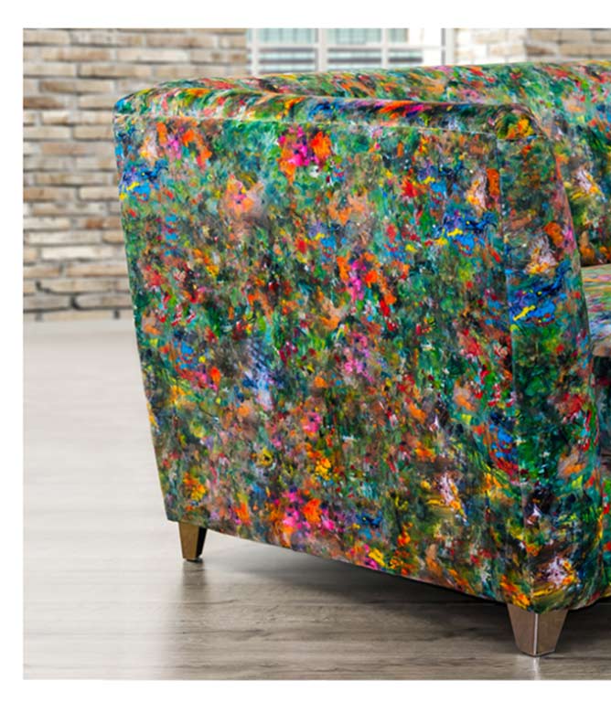 Renoir Fabric / Multi - Just Fabrics