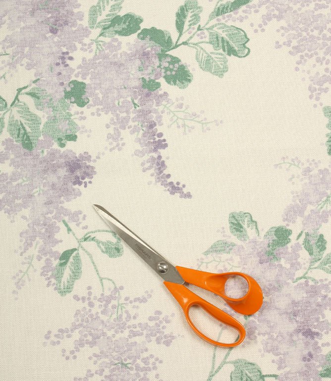 Mirabelle Fabric / Pale Iris - Just Fabrics