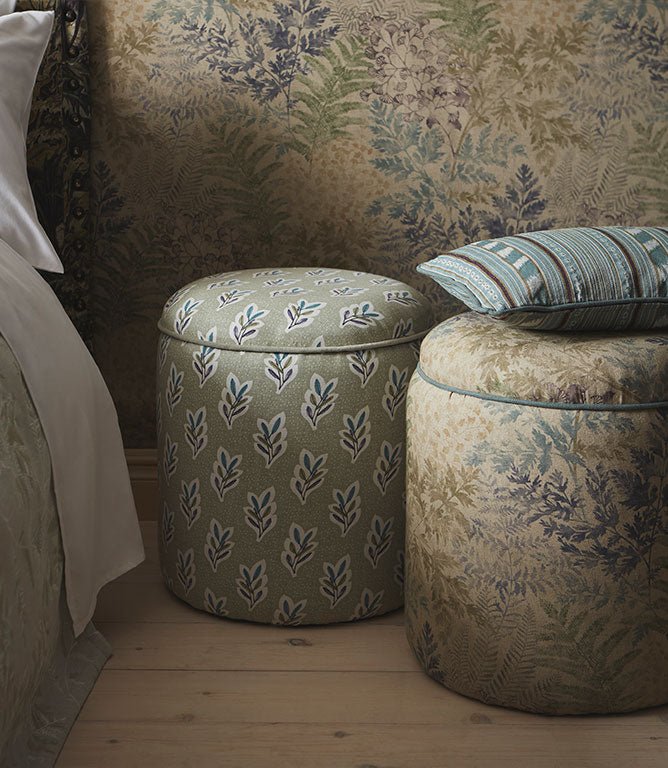 Lalita Fabric / Elm - Just Fabrics