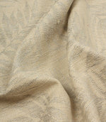 Sam Leaf Fabric / Grey - Just Fabrics