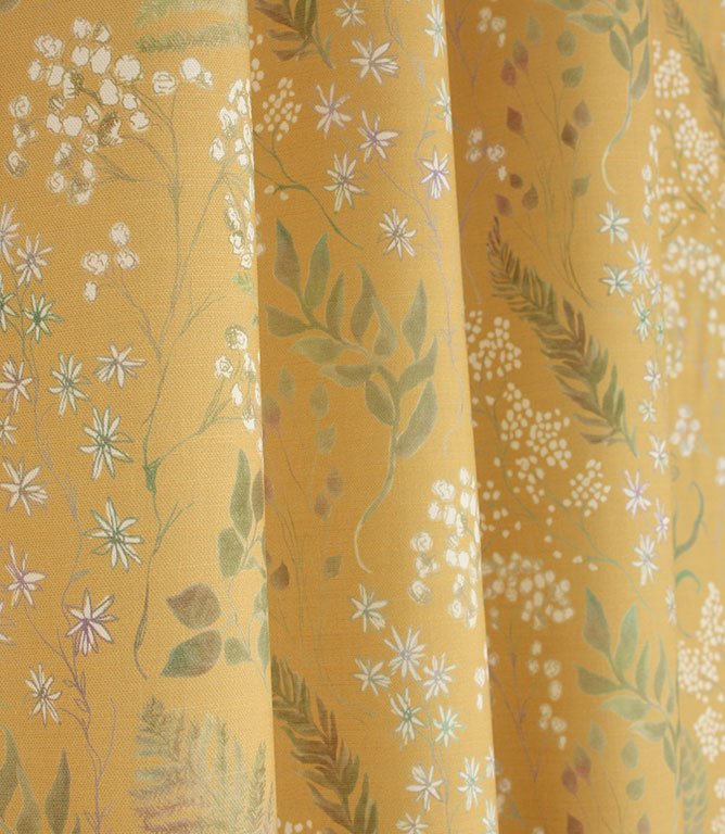 Aileana Fabric / Honey - Just Fabrics