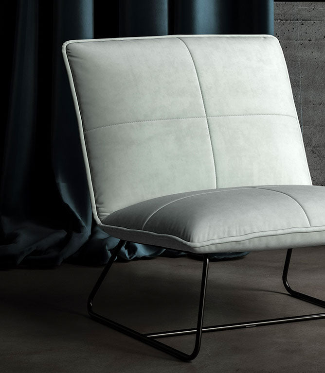 Cotswold Velvet FR Fabric / French Grey - Just Fabrics