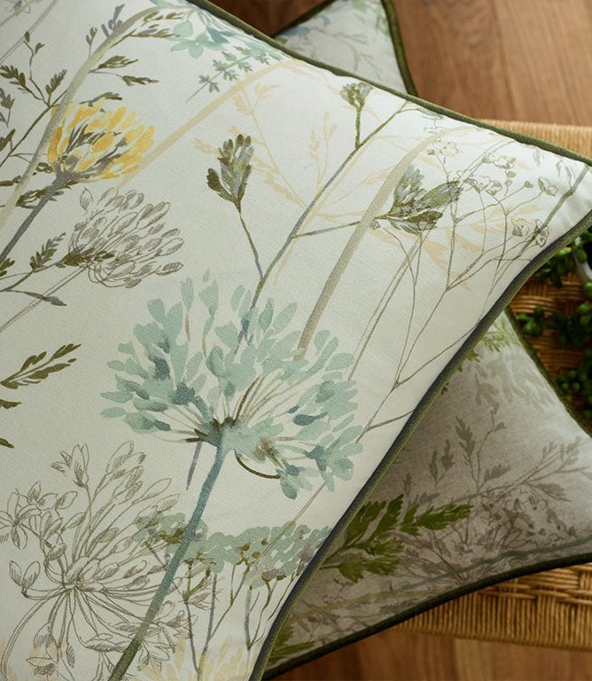 Country Journal Fabric / Fern - Just Fabrics