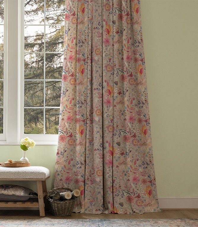 Primrose Fabric / Blush - Just Fabrics