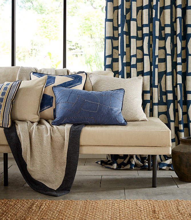 Zigana Fabric / Marine - Just Fabrics