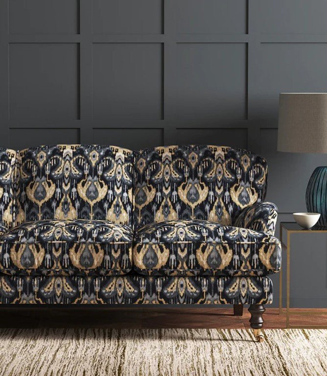 Bukhara Fabric / Graphite - Just Fabrics