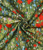 Poppy Garden Outdoor Fabric / Multi - Just Fabrics