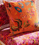 Wonderland Floral Fabric / Sapphire / Spinel / Emerald - Just Fabrics