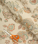 Jacobean Fabric / Clay - Just Fabrics