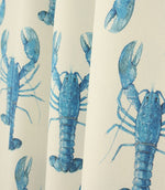 Crayfish Fabric / Blue - Just Fabrics