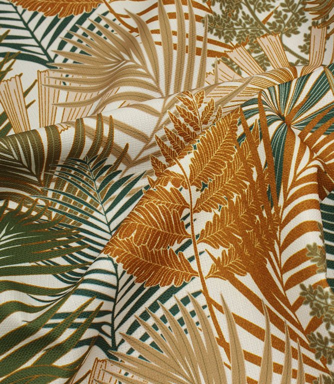 Fern Outdoor Fabric / Khaki - Just Fabrics