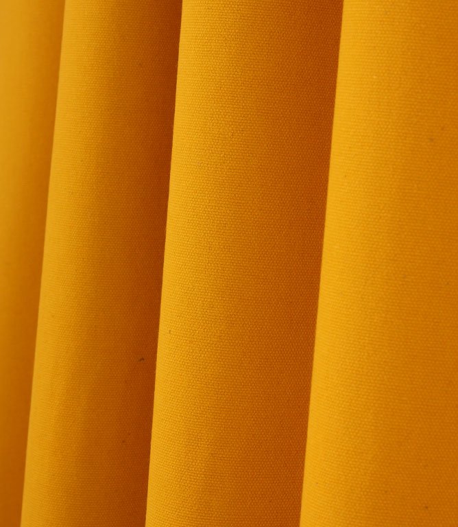 Washed Cotton Canvas Fabric / Ochre - Just Fabrics