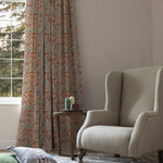 Leaping Into The Fauna Fabric / Blush - Just Fabrics