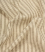 Broadway Stripe Fabric / Natural - Just Fabrics