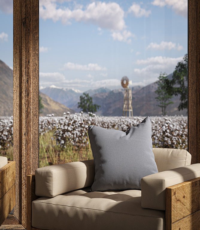 Oxford Fabric / Cloud - Just Fabrics