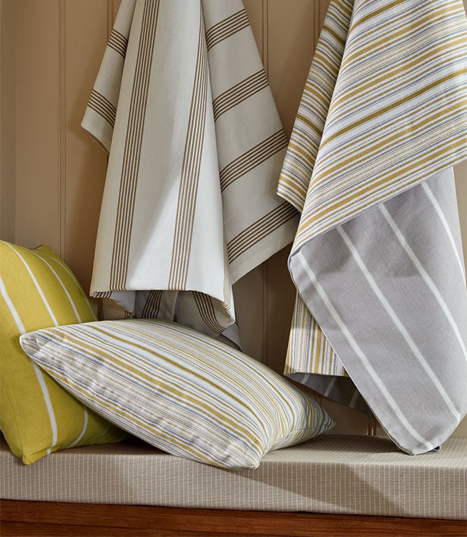 Hartford Fabric / Stone - Just Fabrics