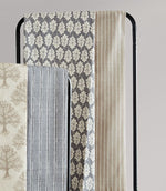 Rowing Stripe Fabric / Pewter - Just Fabrics