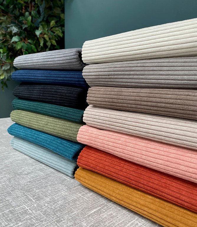 JF Chunky Cord Fabric / Anthracite - Just Fabrics