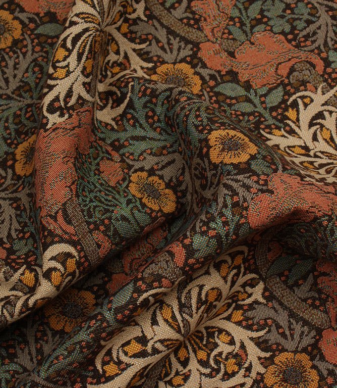 Seaweed Tapestry Fabric / Adriatic - Just Fabrics