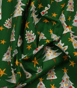 Festive Spruce Fabric / Green - Just Fabrics