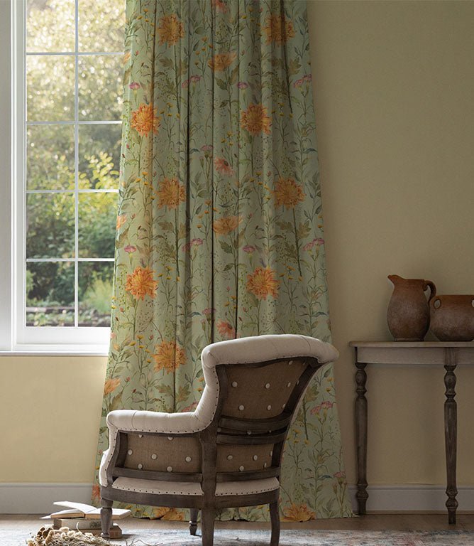 Delamere Fabric / Sage - Just Fabrics