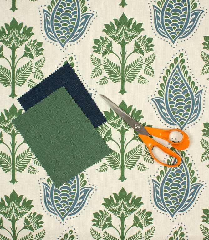 Southam Fabric / Sap Green - Just Fabrics
