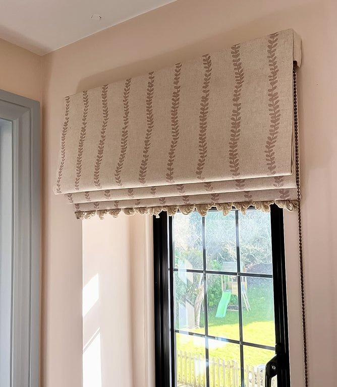 Harriet Trail Fabric / Soft Pink - Just Fabrics