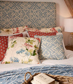 Lattice Fabric / Sky - Just Fabrics