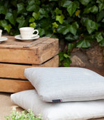 Hatherop Outdoor Fabric / Black - Just Fabrics