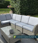 Dartmouth Outdoor Fabric / Grey - Just Fabrics