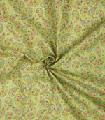 Rafiya Lomond Fabric / Summer / Pistachio - Just Fabrics