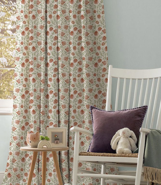 Elai Fabric / Terracotta - Just Fabrics