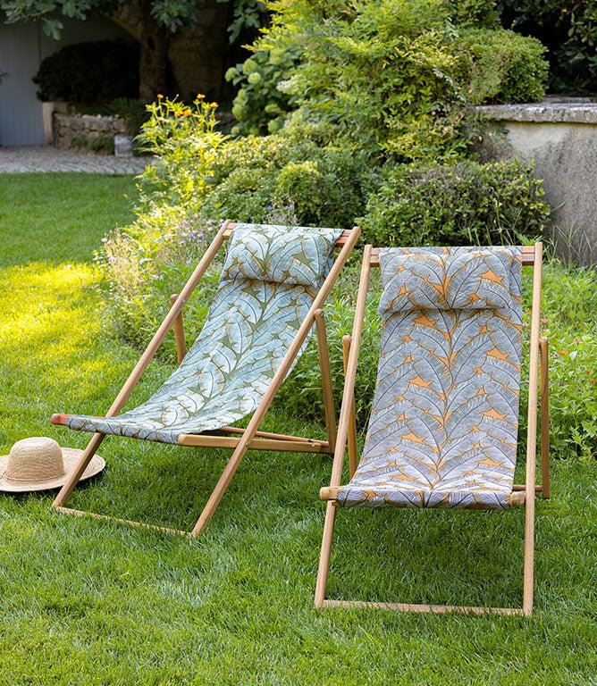 Lana Outdoor Fabric / Jaune - Just Fabrics