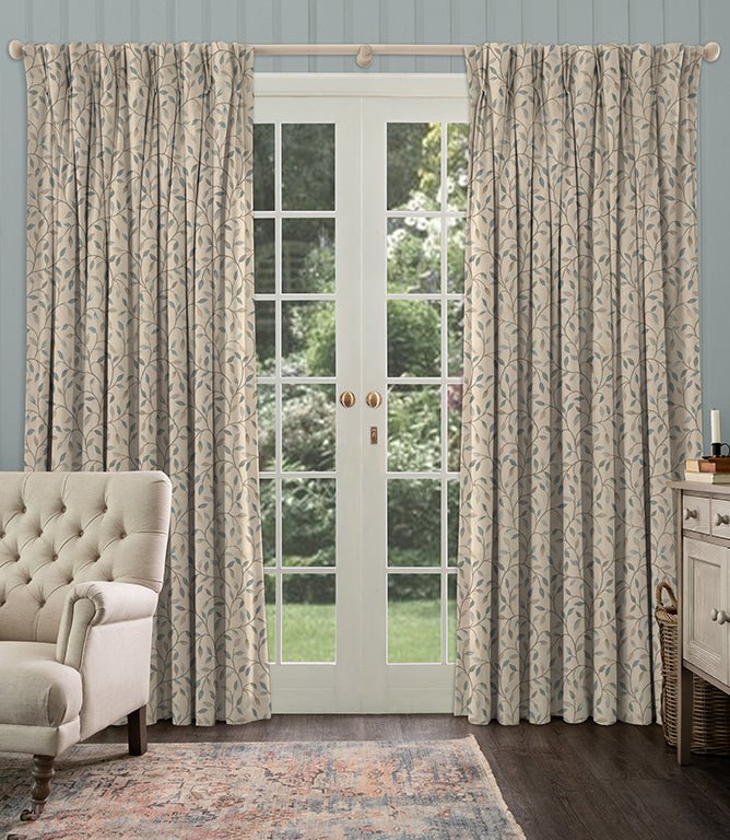 Cervino Fabric / Duck Egg - Just Fabrics