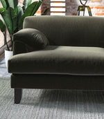 Harrow Chenille FR Fabric / Spruce - Just Fabrics