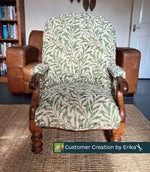 Willow Bough Tapestry Fabric / Sage - Just Fabrics