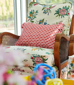 Basket Weave Fabric / Emerald / Aquamarine - Just Fabrics